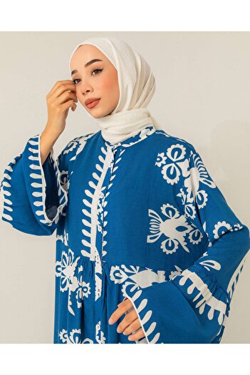 HAKKE Rochie elegantă cu modele etnice