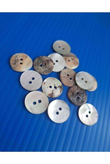 İMREN AKSESUAR Button Genuine Mother of Pearl 18mm 1 Quality 15 Pieces