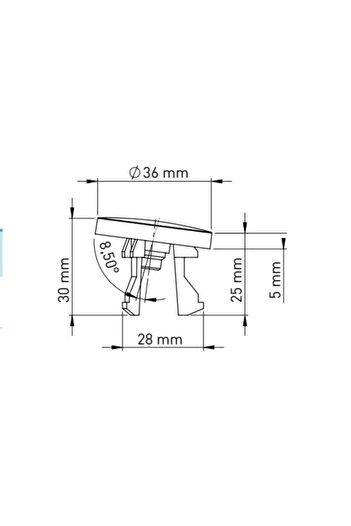 İZYAPI Lavabo Su Taşma Yüzüğü