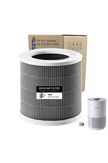 FAF FİLTRE 4 Kompakt Filtre 360 Ttrue Cam Hepa Yeni Formullü Filtre 4 Compact Filtresi Siyah
