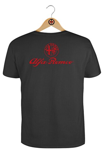 Motosiklet T-shirt Alfa Romeo Italy Unisex T-Shirt