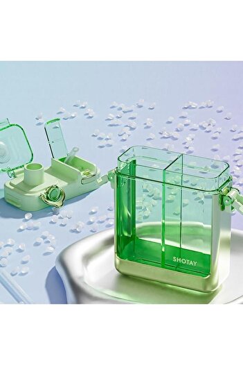 Need Shotay double eyed Bpa Free Tritan 700 ml Pastel Green