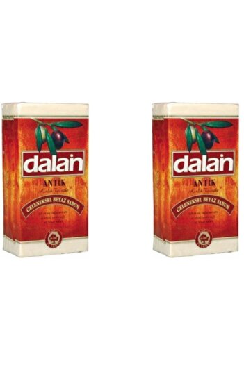 Dalan Antique Olive Oil Traditional White Mold Soap 5 Pieces x 2 Packs