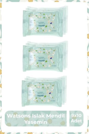 Watsons Islak Mendil Yasemin 3x10 Adet