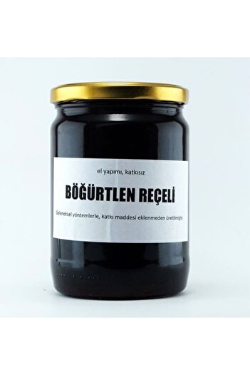 Gelinler Dağı Ev Yapımı Natural Böğürtlen Reçeli 660 Cc