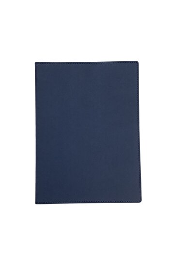 blume Acar Timex Soft Notebook 16 * 23.5 см 256 страници с линиран полуконфиденциален спирален тефтер, тъмносин