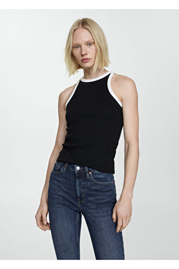 MANGO Woman Dark Denim Women's Jeans -67110290