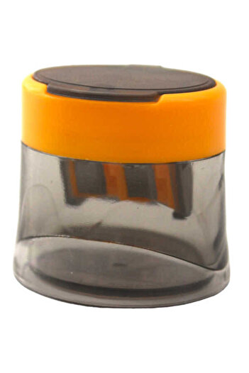 PERFECT Double Chamber Pencil Sharpener with Lid 1324