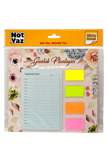 HOBİMOBİ Notebook Planner Floral Planners Gp-6205