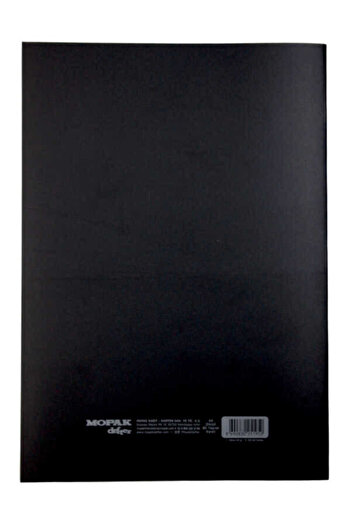 Mopak A4 80 Sheets Checked Plastic Cover School Notebook