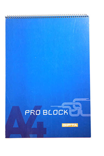 Gıpta A4 Cardboard Cover Memo Pad 40 Sheets 1398