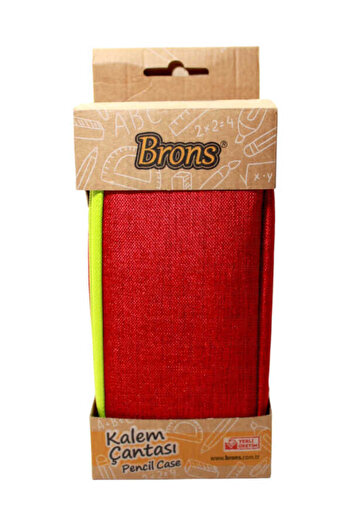 Brons 3102 Double Compartment Pencil Bag