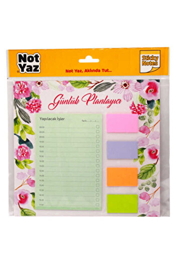 HOBİMOBİ Notebook Planner Floral Planners Gp-6182