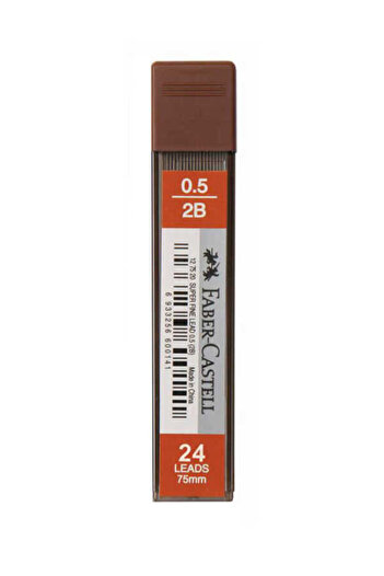 Faber Castell Super Fine Pen Tip 2b 0.5 24-Piece Tube 75 Mm