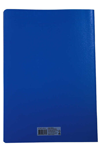 Mynote Text Neon A4 60 Sheets Striped Plastic Cover Notebook