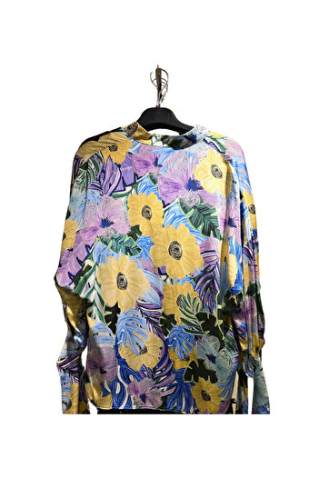 KAMEYA 23S10247 Model Bluză cu imprimeu floral