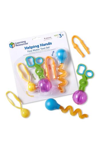 Learning Resources 4 Piece Transfer Set - Fine Muscle Building Ler5558