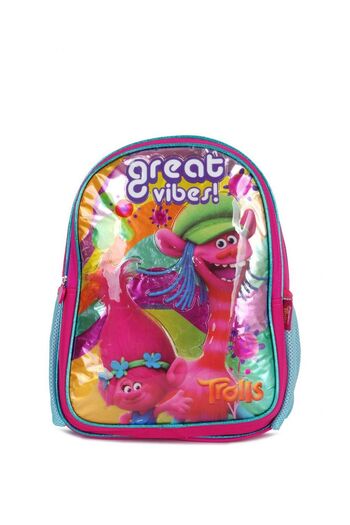 Trolls Girl's Turquoise School Bag