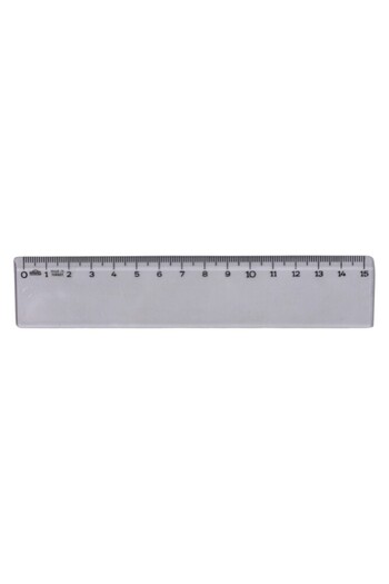 HATAS 15 Cm Width 0140 Model Plastic Student Ruler