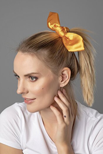 Modex Satin Elastic Double Hair Clip