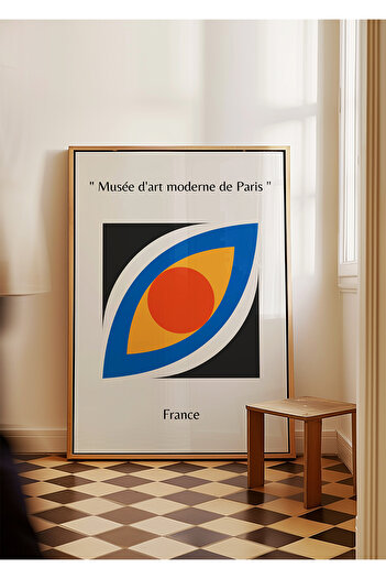 ARTHOUSECOLLECTIVE Bauhaus Poster - Wall Decoration - Frameless Poster in Table Dimensions