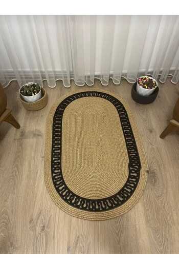 eftlyhome Hooded Jute Mat - Gift, Rug, Door Mat