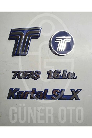 NURPAR Tofaş Kartal Slx 1.6.i.e Set de armă și inscripții pentru rulouri-portbagaj