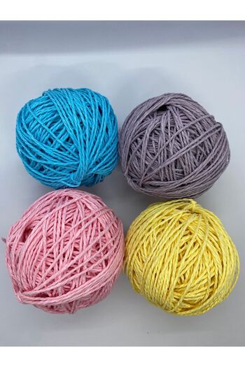 Blue Butterfly Kağıt ip 4’lü set (50gr x 4 ) toplam 200 gram