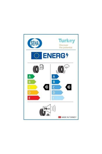 Seha St10 Talas 195/55 R16 87v Yaz Lastiği (ÜRETİM YILI: 2025)
