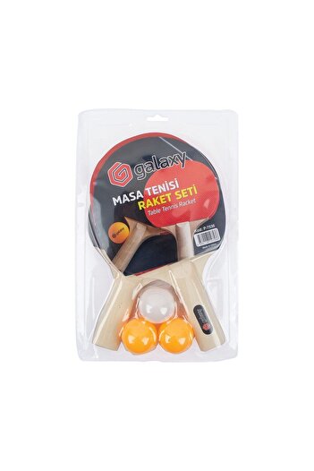FixPoint Table Tennis Racket 3 Balls Gift Galaxy P-7536