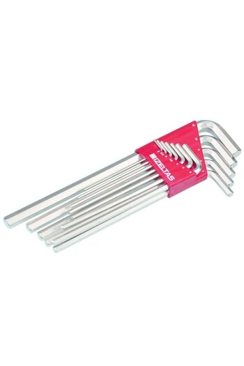 İzeltaş Izeltaş Allen Key Set Long Size 12 Pieces