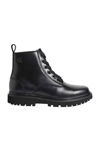 Calvin Klein Mg Lth Eva Boot Mid - Šněrovací boty