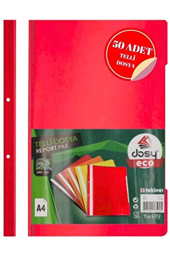 Dosy A Pack of 50 Red Strings