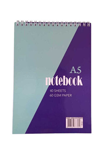Liz 40 Sheets Checkered Spiral Y Table Block