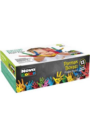 Nova Color Nc-460 Finger Paint 12pcs