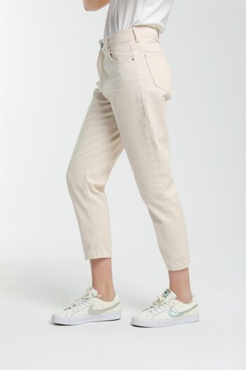 Geppetto Penolope Gray High Waist Women's Mom Jean