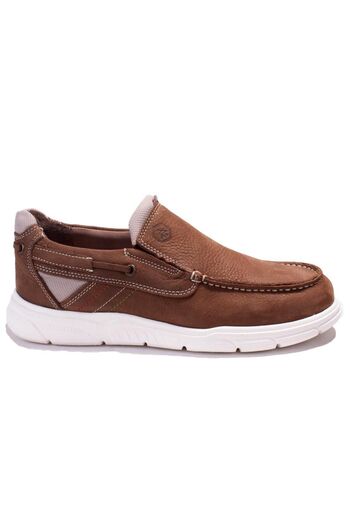 Hammer Jack 10224105 Snap Orthopedic Men's Leather Casual Shoes - Sand