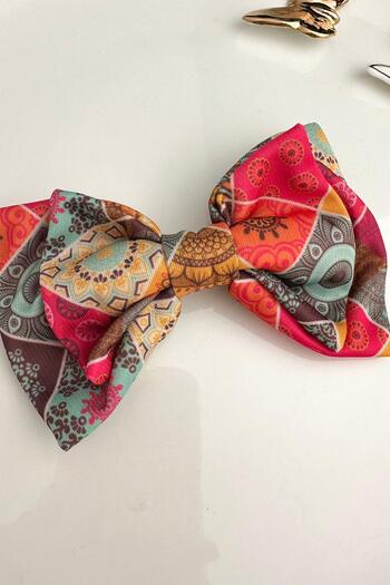 Modex Ethnic Patterned Automatic Hair Clip (12cm)