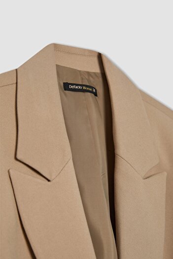 DeFacto B0490ax23au Model - Oversize Blazer Jacket