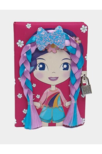 latte Pink Girl Locked Alper Memory Book - 1903-2