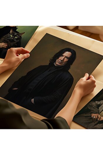 ARTHOUSECOLLECTIVE Harry Potter Poster - Severus Snape - Movie Poster - Unframed Poster in Painting Sizes
