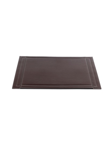 2K Diplomat Faux Leather Covered Desk Mat 42x55 Cm