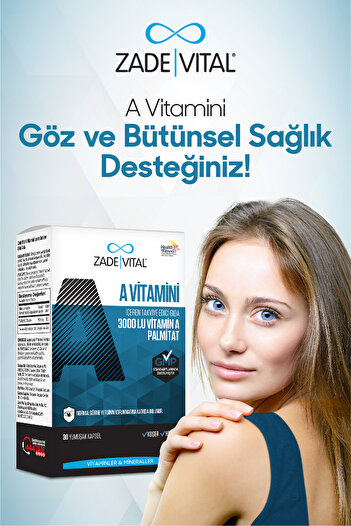 Zade Vital Vitamin A 30 Soft Capsules