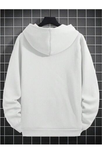 MOONBULL Men's Oversize Hooded Sweatshirt - Deer Printed