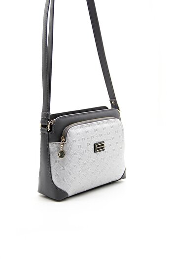 Silver Polo A.silver - Anthracite SP364 Women's Crossbody Bag