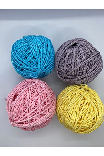 Blue Butterfly Kağıt ip 4’lü set (50gr x 4 ) toplam 200 gram