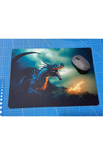 rakkun shop Фантастична подложка за мишка с дракон - 28x40 cm