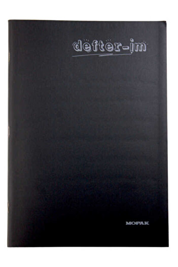 Mopak A4 80 Sheets Checked Plastic Cover School Notebook