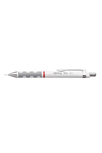 Rotring Tikky 0.7 White - Versatil Mechanical Tip Pen