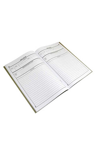 GÜRMAT Negotiation Decision Book 40 Sheets Numbered
